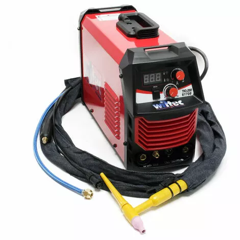 WILTEC Station De Soudage TIG Soudage à électrodes Allumage H.F. 200 Ampères Inverter MMA Outil De Soudure â Image 2