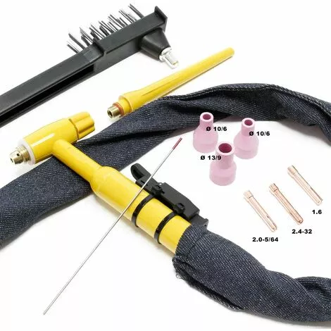 WILTEC Station De Soudage TIG Soudage à électrodes Allumage H.F. 200 Ampères Inverter MMA Outil De Soudure â Image 5