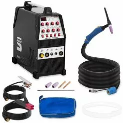 Stamos Poste À Souder Manuel Allumage Hf 230 V 220 À Fonction C.A. Et C.C - Argent