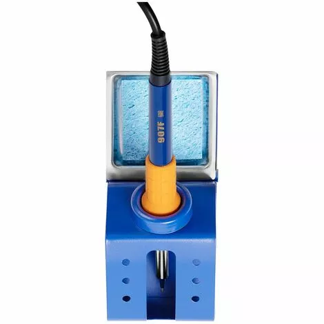 STAMOS Station De Soudage Dessoudage 2 Ecrans Led 200-480°C Buse À Air - Fer À Souder - Rouge – Image 5