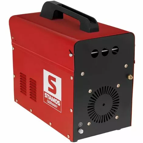 Stamos Poste À Souder MIG/MAG Soudure Mig Mag Mma Fcaw Gaz Inverter 155A 230V - Rouge, Argent – Image 5