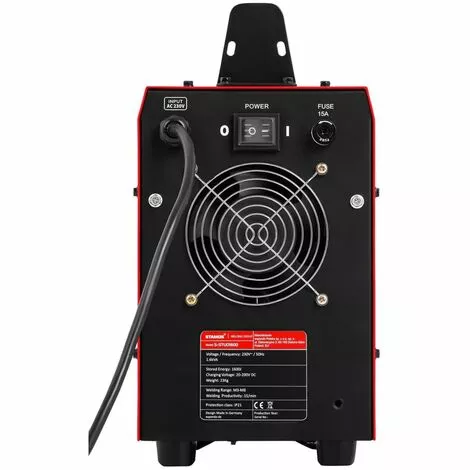 STAMOS Poste De Redressage Debosseleur Tire Clou Goujons Soudage Par Pointe M3 - M8 - Rouge – Image 4