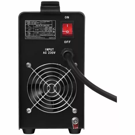 Poste à Souder à L'arc Mma Soudure Electrode Inverter Igbt Led 20–250A Stamos - Rouge â Image 5
