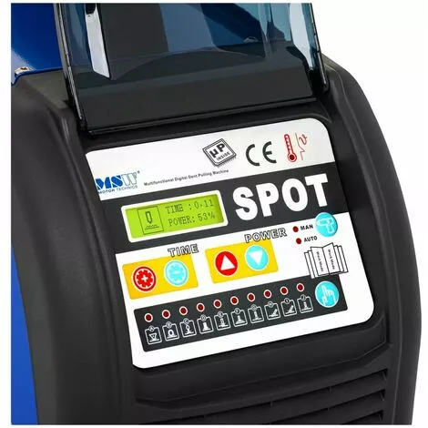 MSW Poste De Debosselage Redressage Soudage Par Points Carrosserie Auto 3500 A 400 V - Argent – Image 3