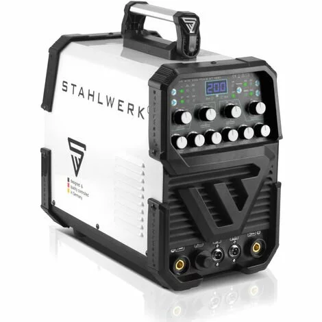 STAHLWERK AC/DC TIG 200 Puls ST, Nombreux Paramètres De Soudage Réglables, ALU & Tôle Mince Adaptée, Garantie 7 Ans – Image 3