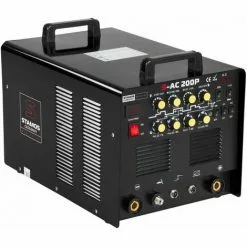 HELLOSHOP26 Poste à Souder Aluminium - 200A - Avec Pédale Professionnel