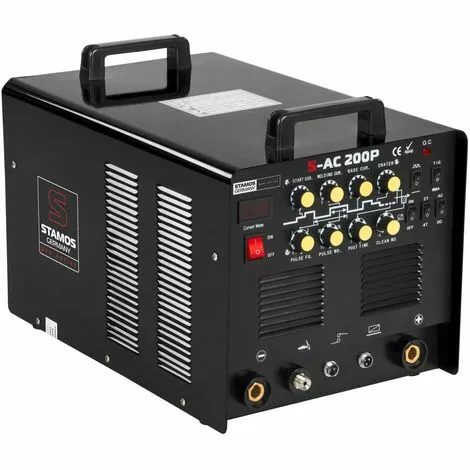 HELLOSHOP26 Poste à Souder Aluminium - 200A - Avec Pédale Professionnel