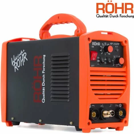 RÖHR Onduleur De Soudeur ROHR HP-250PP TIG / ARC 240V / 250 Ampères MOSFET MMA DC Machine à Souder Portable - Garantie 1 An