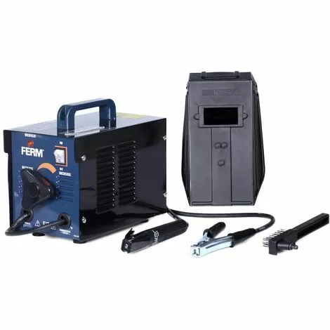 FERM WEM1042 Poste à Souder - 40-100A - Refroidi - Incl. Réglage De L'ampérage, Masque De Soudure Et Picot â Image 2