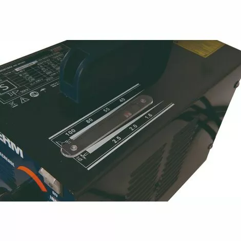 FERM WEM1042 Poste à Souder - 40-100A - Refroidi - Incl. Réglage De L'ampérage, Masque De Soudure Et Picot â Image 5