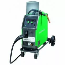 MIGATRONIC Poste à Souder Portatif Omega 300 Basic Boost - 300A - MIG - ø0.6 à 1.6mm - Avec Chariot, Câble De Masse Et Torche MB36