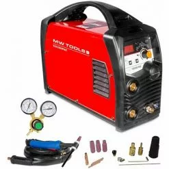 Poste à Souder Inverter TIG 200A AC Et DC - HF - Manomètre Inclus MW-Tools TIG200PAC