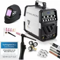 STAHLWERK AC/DC TIG 200 Pulse ST IGBT équipement Complet
