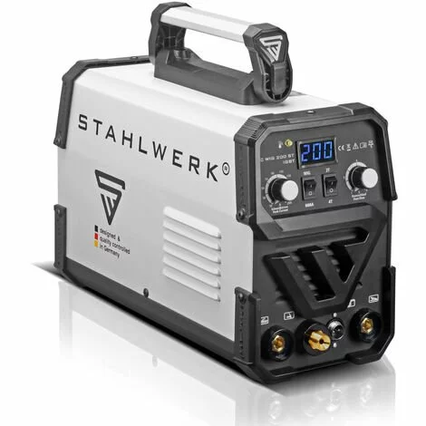STAHLWERK DC TIG 200 ST IGBT - Soudeuse Combinée TIG Avec 200 A Avec Fonction MMA , Garantie De 7 Ans, Soudure De L'acier, De L'acier Inoxydable Etc. – Image 2