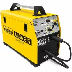 DECA WELD Machine à Souder à Onduleur Multi-processus DECA MIGA 215 - Jaune - - Jaune