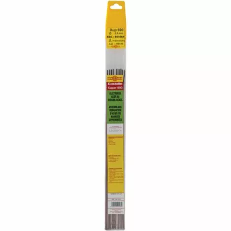 CASTOLINFRANCE Électrode Acier 690S CASTOLIN - Ø2.5 Mm - 10 Pièces - 6902510