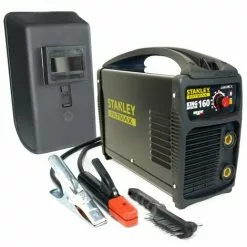 Poste à Souder Inverter STANLEY FATMAX KING 160 PRO 100% Duty Cycle MMA Electrodes Acier Inox Fonte Basiques 1.6 à 4 Mm