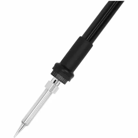 STAMOS Station De Soudage Dessoudage LED Numérique ESD Fer À Souder Support Éponge 100W - Noir, Blanc – Image 3