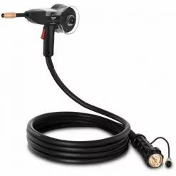 STAMOS Pistolet À Souder Spool Gun Torche MIG/MAG Avec Dévidoir De Fil Câble 2,7m 130a - Rouge