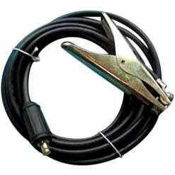 JAS WELDING Câble De Masse Surmoulé 200 A Longueur Du Câble 5 M Ø Du Câble 25 Mm² Fiche KS 50 Enrobé De Caoutchouc