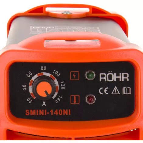 RÖHR Soudeuse ROHR SMINI 140NI MMA / ARC 240V / 120 Ampères IGBT DC 2-en-1 Machine à Souder Portable - Garantie 1 An – Image 2