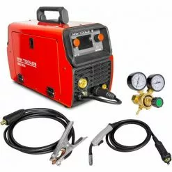 Poste à Souder Inverter MIG Synergie LCD 200 A + Accessoires MW-Tools MIG205S