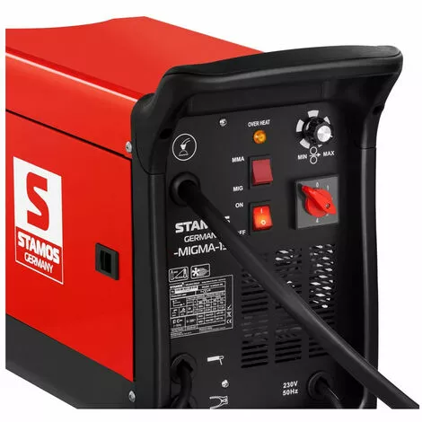 HELLOSHOP26 Poste à Souder MIG/MAG à 4 Roulettes - 195 A - 230 V – Image 2