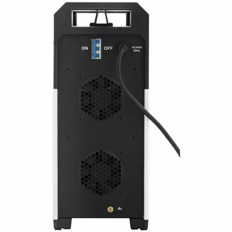 HELLOSHOP26 Poste À Souder Aluminium Alu TIG MMA E-Hand ENTRIX 315A (400 V, 315 A, FM 60%, Amorçage HF, Prof. Max. 10 Mm, Hot Start, Arc Force, Anti-Stick, Torche Refroidie À L'Eau, Sans Fiche) - Or â Image 3