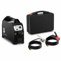 STAMOS Poste À Souder À L'Arc MMA Onduleur IGBT Inverter 160A Option Groupe Électrogène - Gris Foncé, Gris