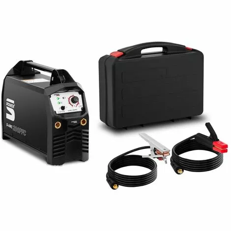 STAMOS Poste À Souder À L'Arc MMA Onduleur IGBT Inverter 200A Option Groupe Électrogène - Argent