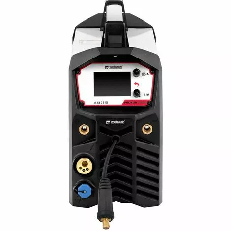 STAMOS Poste À Souder À L'Arc Gaz Inverter IGBT MIG/MAG MMA TIG FCAW Synergique 200A - Blanc, Blanc Mat – Image 5