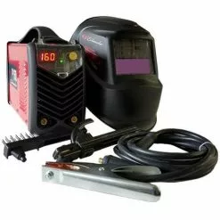 Poste à Souder Inverter 160A MMA-TIG + Cagoule LCD 3-11 SCHUMACHER Professional