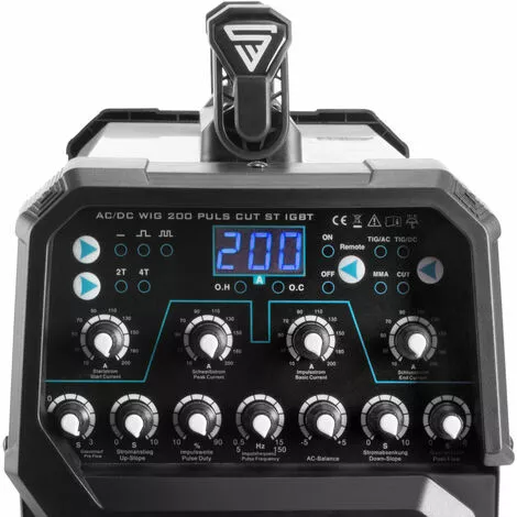 STAHLWERK Poste à Souder AC/DC TIG 200 Pulse Avec Plasma Avec Fonction CUT – Image 4