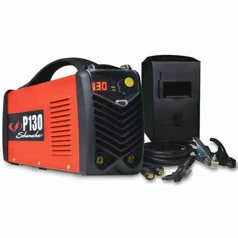 Poste à Souder Inverter 130A + Cagoule Electronique LCD SCHUMACHER Professional – Image 2