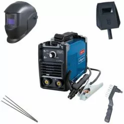 Pack SCHEPPACH Poste à Souder - WSE1100 - Casque Soudure - AWH500BL