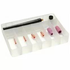 Ensemble D'accessoires TIG 10 Pièces Dans Boîte En Plastique WE 2,4 Mm A.BINZEL