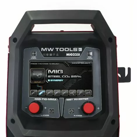Poste à Souder Industriel MIG Synergie 220A 230V MW-Tools MIG225I – Image 2