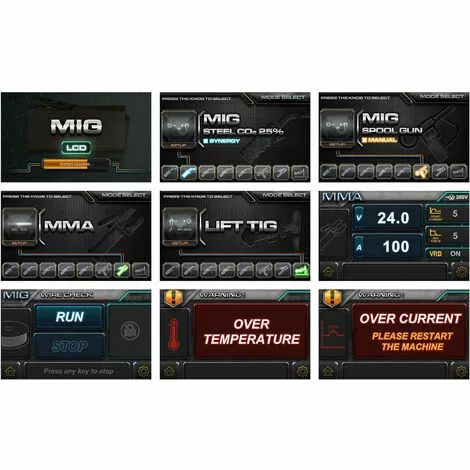 Poste à Souder Industriel MIG Synergie 220A 230V MW-Tools MIG225I – Image 3