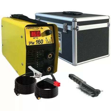 PROWELTEK Poste à Souder à L'arc PW160 + Cagoule Automatique 9/13 + Mallette Luxe – Image 2