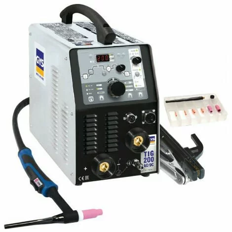 GYS Équipement De Soudage TIG TIG 200 AC/DC HF FV Avec Accessoires 10-200 A RefroInt.i
