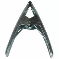 DIVERS Pince à Ressort En Métal - Poignées Métal - 15,5 Cm - Argent