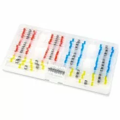 Joint De Soudure Connecteur De Fil 300 Pièces Cosse Thermosoudable Connecteurs De Soudure Gaine Thermorétractable Souder Joint Fil Câble Connecteur à Bout Seal Connecteurs Macaron