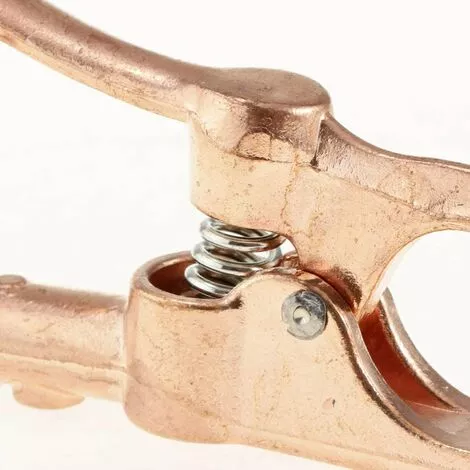 Pinces De Terre De Soudure Laiton Pinces De Terre à Ressort Pinces De Verrouillages Pour Machine De Soudage à Arc 500a Macaron – Image 3