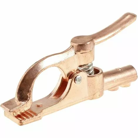 Pinces De Terre De Soudure Laiton Pinces De Terre à Ressort Pinces De Verrouillages Pour Machine De Soudage à Arc 500a Macaron – Image 5