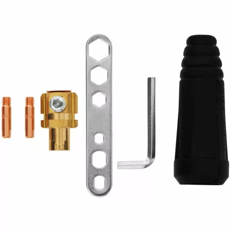 STAMOS Poste À Souder MIG/MAG Gaz De Protection 230 V MMA TIG Liftarc 200 A - Noir – Image 5