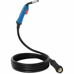 STAMOS Torche MIG MAG MIG15 Pack De Tuyaux Torche À Souder 3 M 180/150 A - Argent