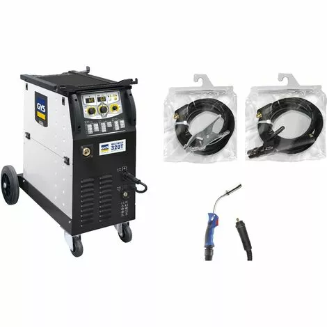 Poste De Soudure Gys Multiweld 320T Semi-automatique 320 Ampères Avec Accessoires