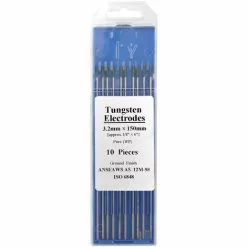 TANCYCO Électrodes De Tungstène Baguettes De Soudage Pièces D'équipement De Soudage Soudures Torche Tungstène Broche électrodes De Soudage Tiges Vert 3.2*150