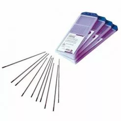 BINZEL SOUDAGE 10 Electrode Tungstene Pour Soudage Tig - Lanthane 1 5 % - Diam 2 4 Mm