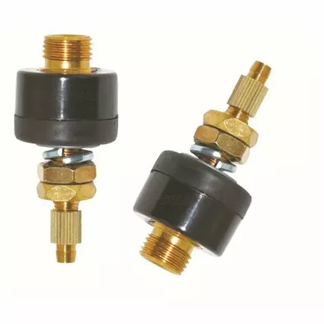 QERSTA Connecteur Rapide électrique De Gaz De Machine De Soudage à L'arc-argon De Torche De Soudeur Pour La Torche De Soudeur 70x15mm(2 Pcs) – Image 3